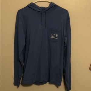 Hooded long sleeve vineyard vine T-shirt